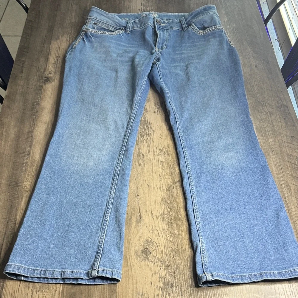 Wrangler Women's Denim Blue Boot Cut Jeans - Picture 4 of 8